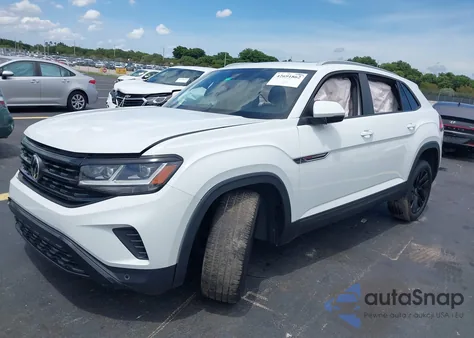 2021 Volkswagen Atlas Cross Sport 2.0T Se W/Technology from USA, damaged, VIN 1V2JC2CA8MC214796